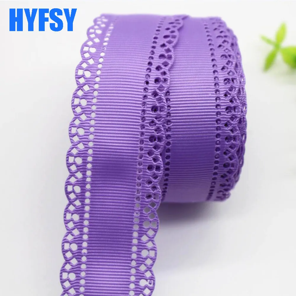 10 Yards 30mm Lace Ribbon for DIY Gift Wrapping Headwear Bows