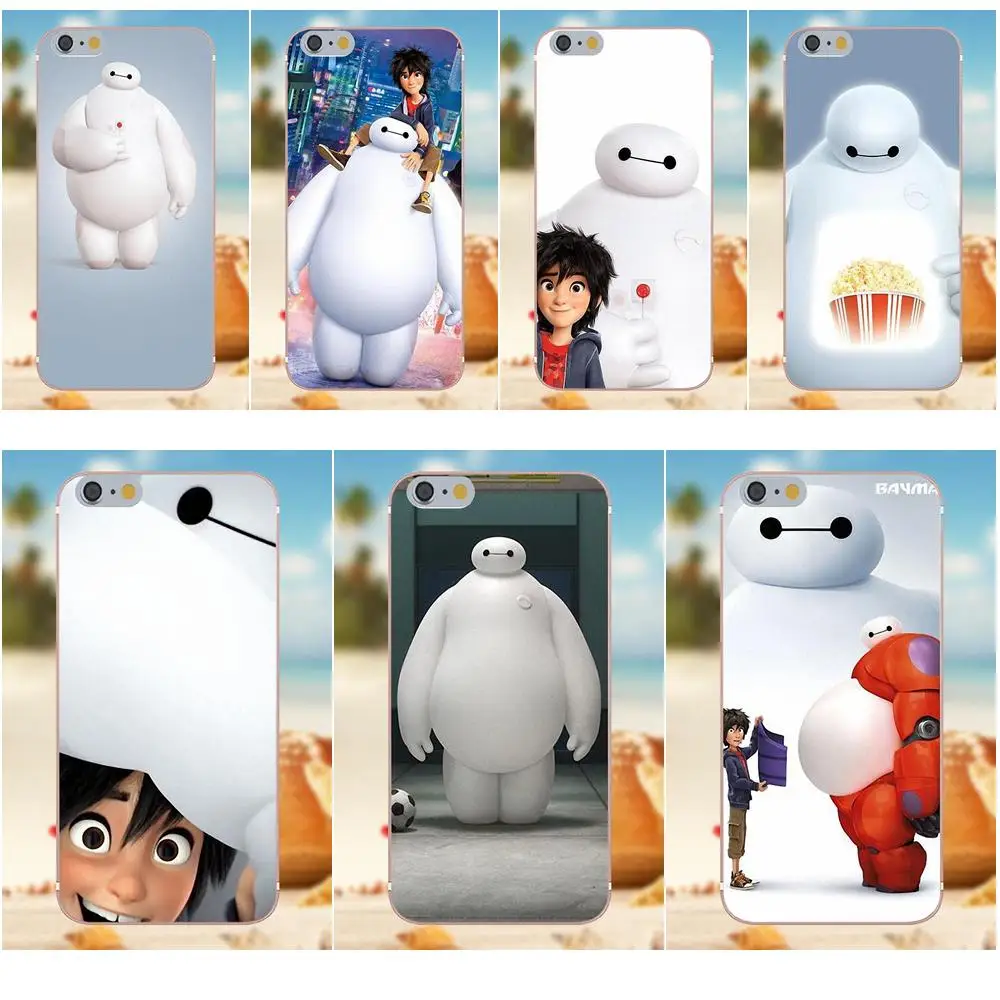 &quotСделай сам&quot с разноцветным рисунком ТПУ Big Hero Baymax для спортивной камеры Xiao mi