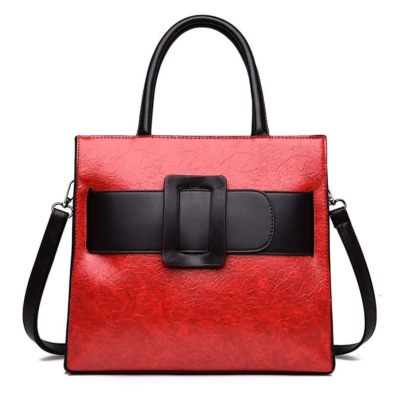 

Women's 2019 New Fashion Baitao Large Capacity Single Shoulder Slant Simple Style Atmospheric Women's Handbag