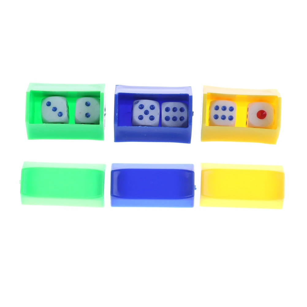 TOYZHIJIA New 1 SET Funny Listening Predictive Dice Magic Props Magic Tricks Dice Magic Children