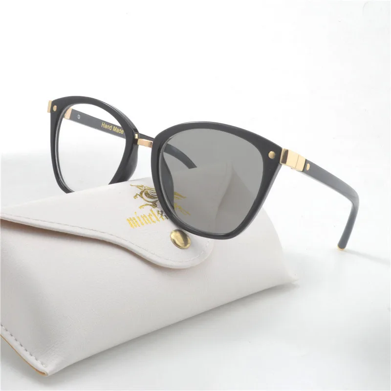 

Vintage Transition Sun Photochromic Reading Glasses Men Women adjustable vision With Multifocal Diopter Progressive glasse FML