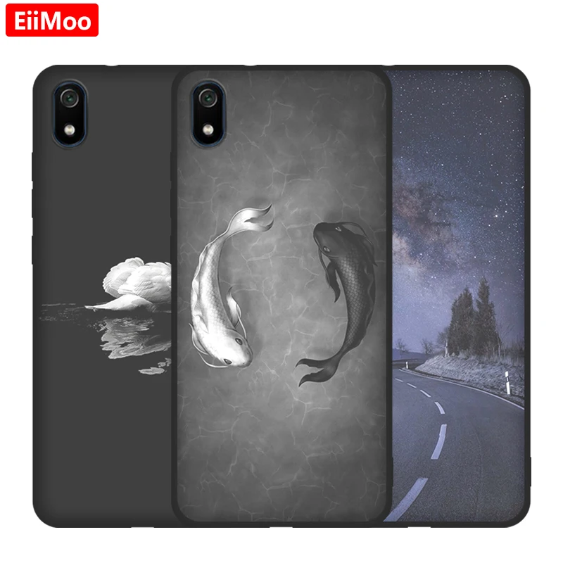 Чехол EiiMoo Funda для Xiaomi Redmi 7A, чехол для Xiaomi 7A, силиконовый чехол для телефона Xaomi Redmi 7A, мягкий чехол из ТПУ