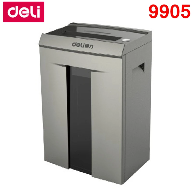 [ReadStar] Deli 9905 Электрический бумажный шредер офисный 20 л Объем 220-230VAC 200 Вт 10 штук автоматический стопор бумажный шредер Тип Ящика