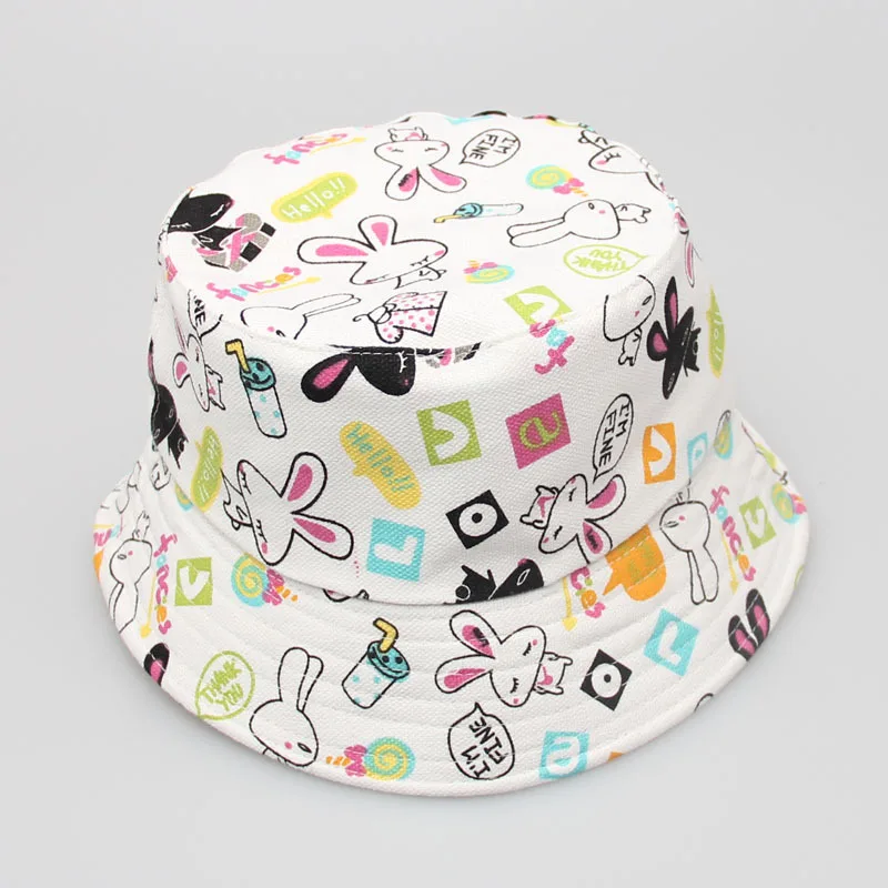 baby essential  Retail 2-6years sunbonnet sun hats printing Fisherman caps baby children kids spring summer fall accessoriesbaby eating  Baby Accessories