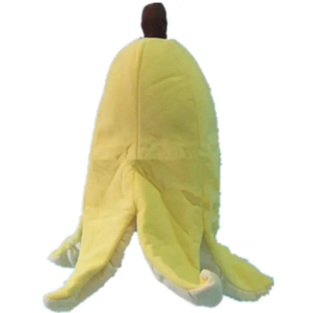 New Cute Fruit banana Soft Plush Hat Cap Cartoon Cosplay Funny Yellow