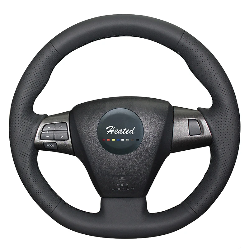 

Microfiber leather Car Steering Wheel Cover for Toyota Corolla 2011 2012 2013 RAV4 2011 2012 braid on the steering wheel