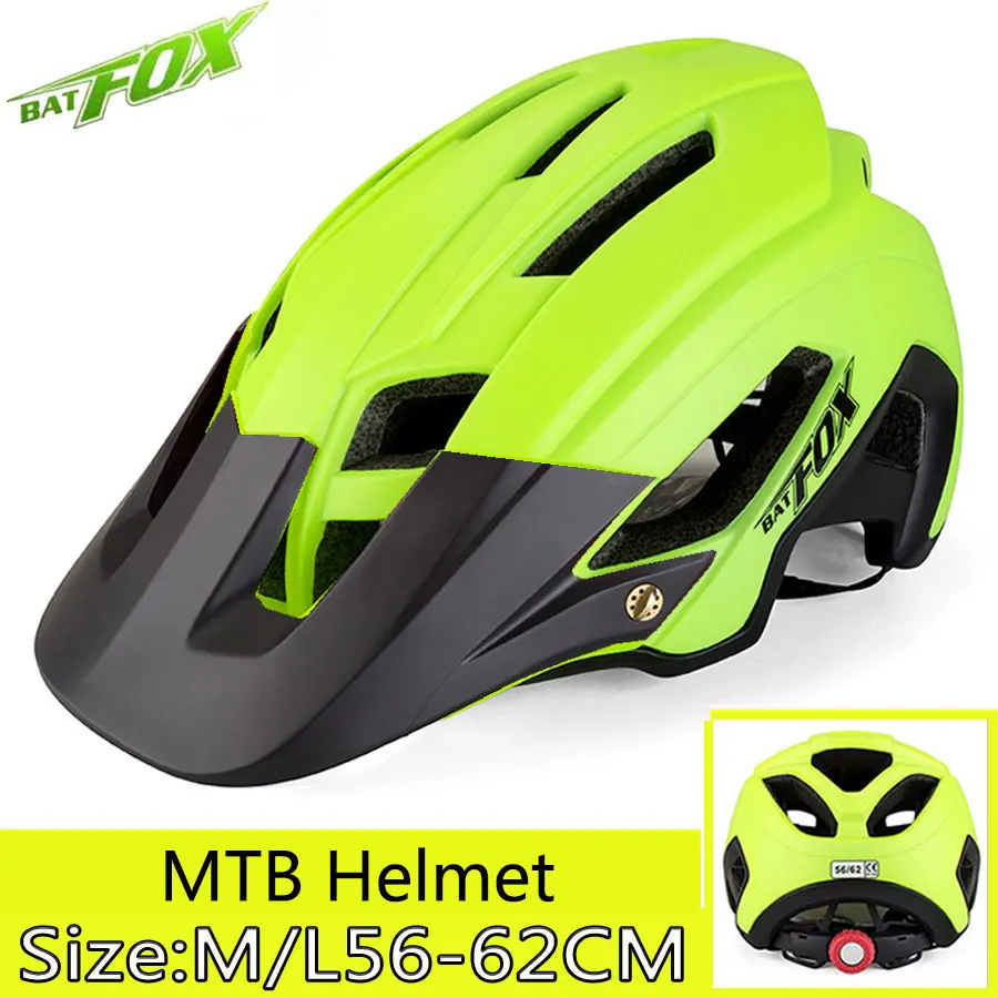 BATFOX велосипедный шлем сверхлегкий велосипедные шлемы внедорожные Casco Ciclismo интегрально-Формованный дорожный горный MTB велосипедный шлем - Цвет: F-692-G3