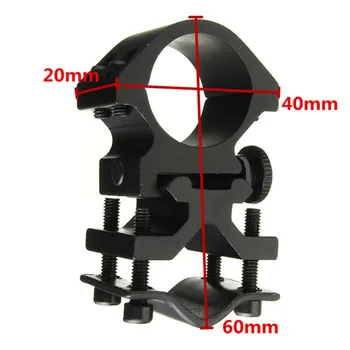 

Uniquefire QQ07 Scope Mount Holder Ring 20mm For Scope Flashlight Torch Hunting Laser Tactical Flashlight Mount Tool