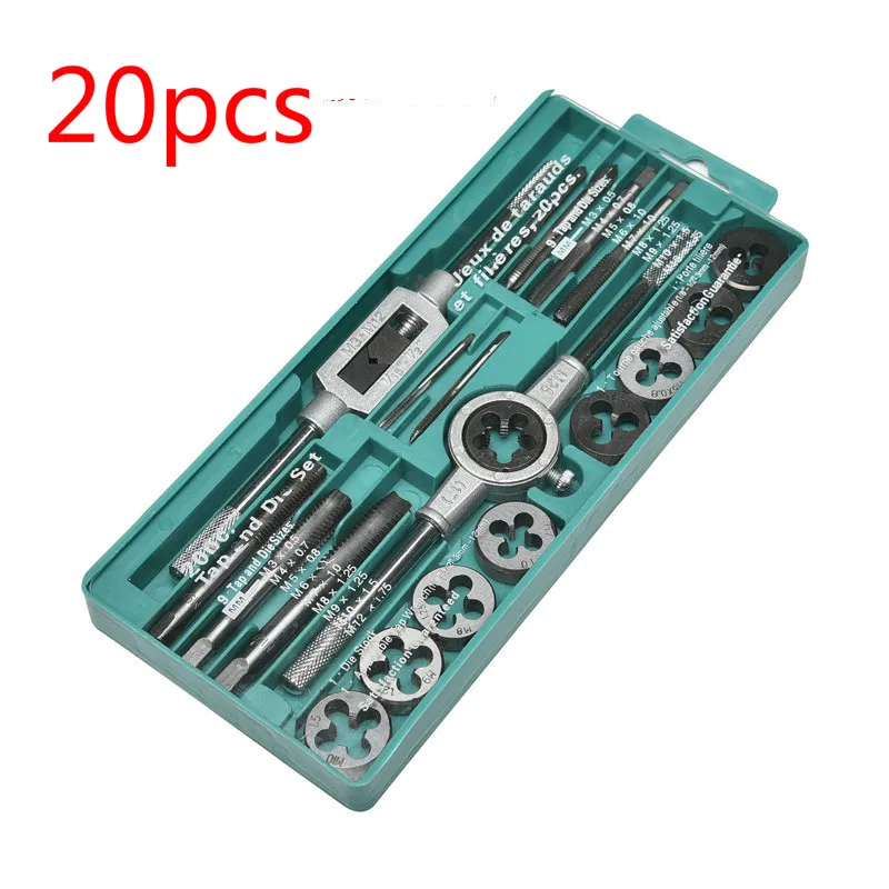 

High quality Wire tap sets hand taps dies tapping wrenches alloy tools threading tool stamps and die m3 hss metric bit