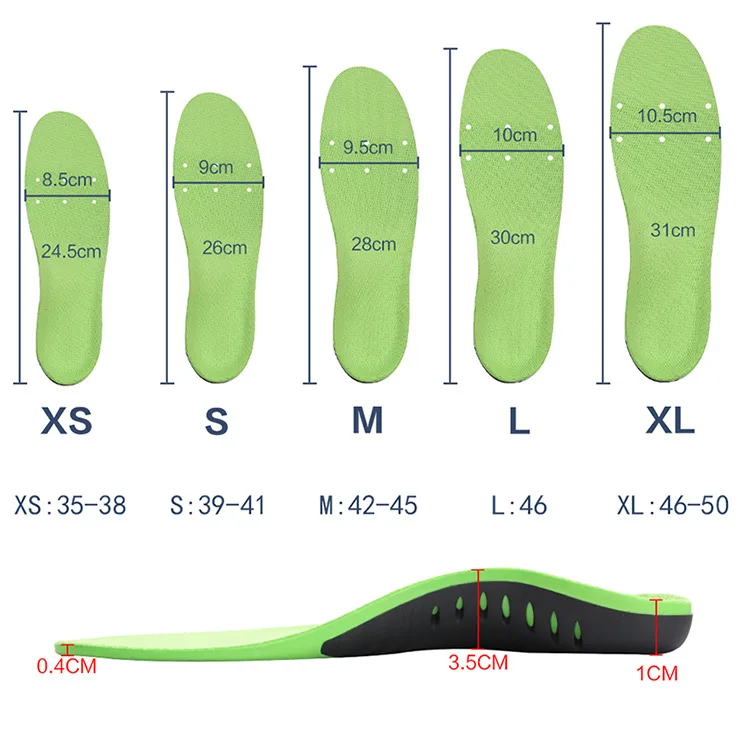 Orthopedic Insoles For Shoes Soles Inserts Flat Foot Arch Support Foot Vargus Valgus Corrector Shoe Insole Pad Inlegzolen Eva