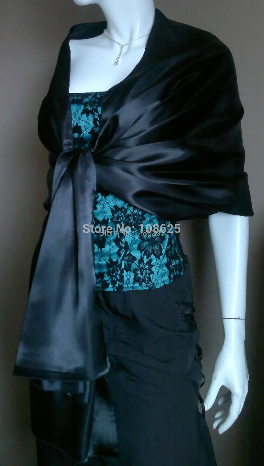 White Satin Large Shawl//Wrap//Stole//Bolero//Pashmina//Shrug//Scarf//Tippet Wedding