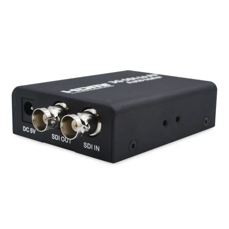 

HD 3G SDI to CVBS Converter Auto Scaler Support 1080P L/R Audio Output SD-SDI HD-SDI Signal to Normal TV