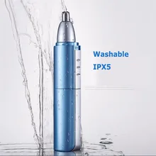 Fashion Electric Nose Ear Hair Trimmer for Men Women trimming Vibrissa sideburns Beard hair clipper cut Remova Shaver face care