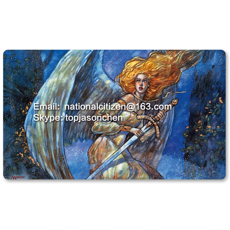 

Many Playmat Choices - Serra Angel - MTG Board Game Mat Table Mat for Magical Mouse Mat the Gathering