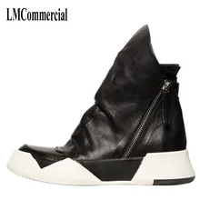 Men's Boots Leather Boots Mens fashion casual shoes men boots boots Korean fashion high shoes the european men s leather boots martin station vintage trend of korean men s boots high shoes breathable casual shoes