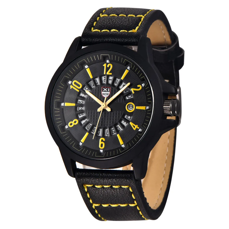 

XINEW 2019 Mens Watches Top Brand Luxury Men's Quartz Watch Waterproof Sports Military Watches Date Clock relogio masculino#77