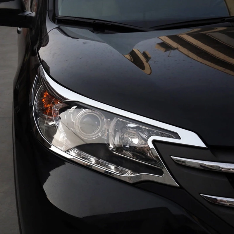 Автомобильный Стайлинг для Honda CRV 2015 2016 ABS хромированный головной светильник