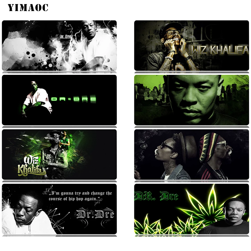 YIMAOC Dr Dre Коврик для компьютерной мыши коврик для мыши Противоскользящий натуральный каучук игровой коврик для мыши 30x60 см