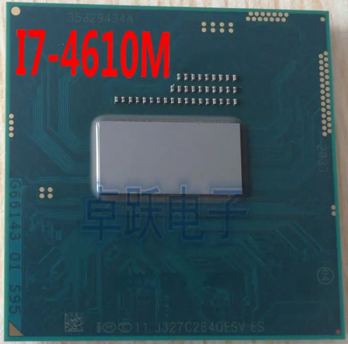 Процессор Intel I7 4610M QS/ES i7 QESV 3 0-3 7G 4M двухъядерный процессор Бесплатная доставка |
