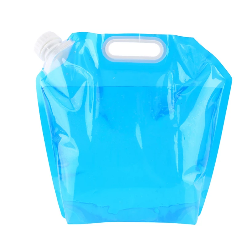 

Outdoor 5L portable water bag sports walking folding bucket picnic water container high capacity