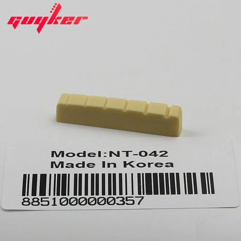 Slotted Guitar Nut ABS 43mm Nut For LP Guitars