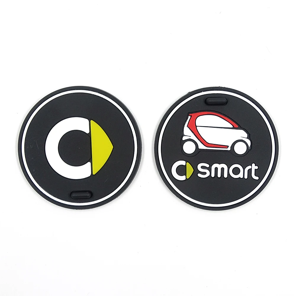 1 шт. коврики для чашек нескользящий коврик Smart Fortwo 453 флуоресцентный чехол