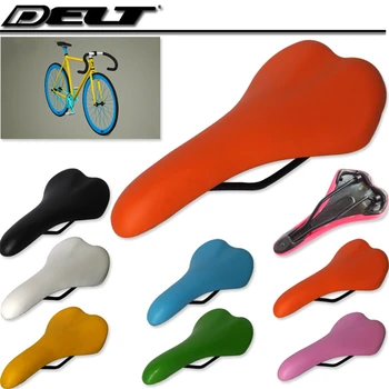 

7 colors Folding Fixed gear BIKE BMX MTB Road cycling bicycle saddle cushion black blue red pink white Accessories