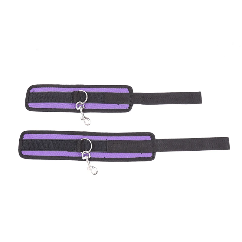  Sex Accessories Restraint Beds BDSM Bondage Set Restraint Slave Handcuffs & Ankle Cuffs & Eye Mask 