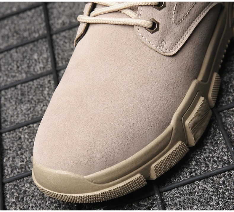 Men's Casual Shoes Motorcycle Boot Winter Tactical Ankle Boots Men Pig Leather Military Boots Men Desert Winter Combat Boot New (2)