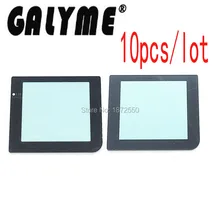 10 шт./партия, новая пластиковая Замена объектива экрана, пригодная для Nintendo dogameboy Pocket GameboyGBP GBO DMG объектив панель с наклейкой чехол