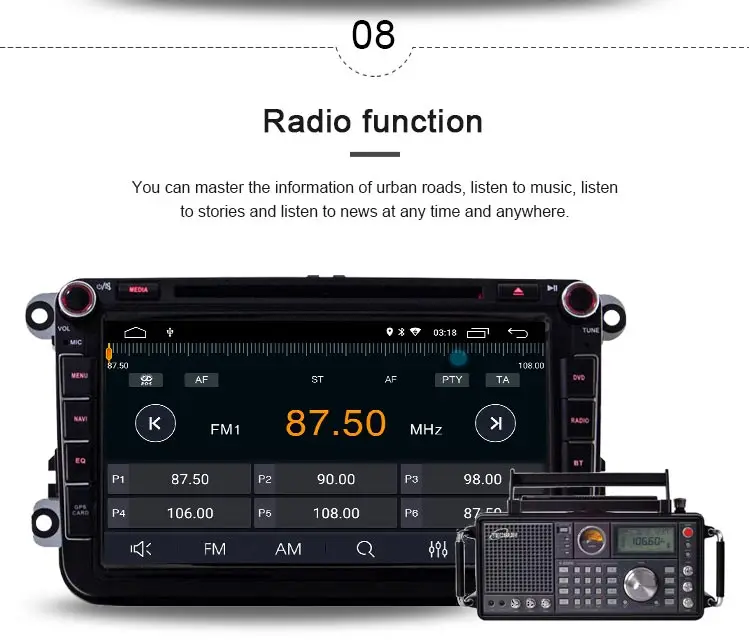 JDASTON 2 Din Android 10,0 Автомобильный мультимедийный радио gps dvd-плеер для Volkswagen VW Passat B6 CC b7 Polo Golf 4 5 Tiguan Jetta BORA