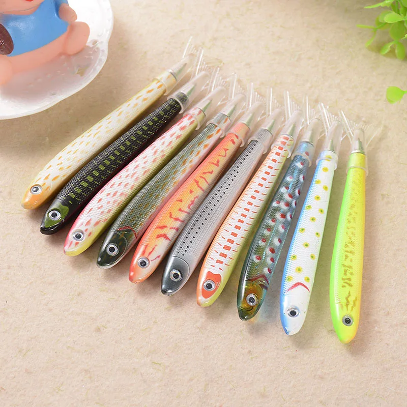 

Cute Creative Stationery Novelty Item Fish Ballpoint Pen Ocean Signature Ball Point Pen For Chancery Writing Korean Stationery