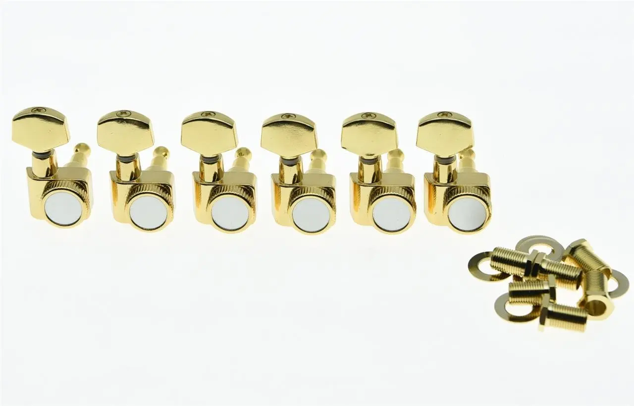 Buy high quality Gold 6 Inline 2 Pin Locking Tuning
