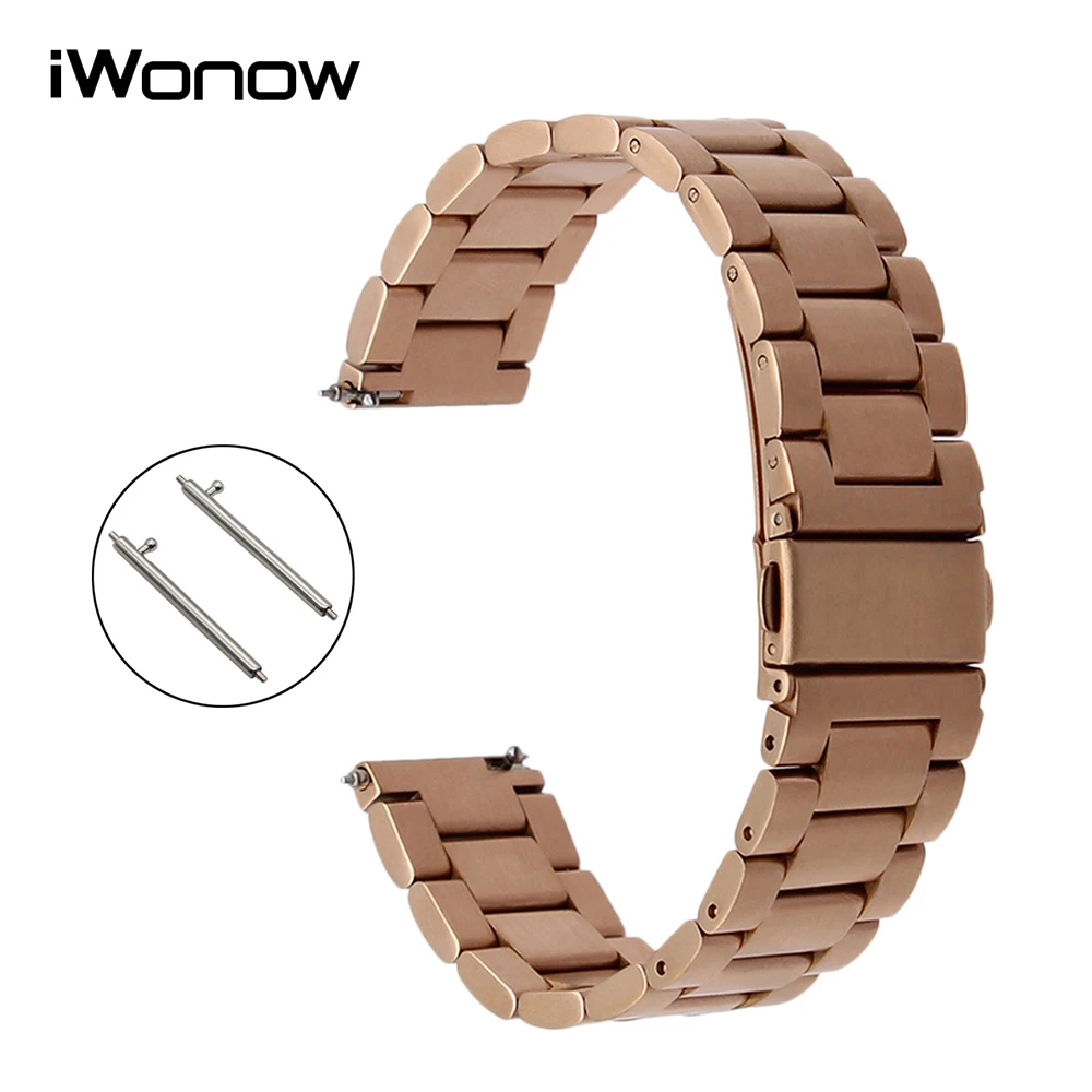 Quick Release Stainless Steel Watch Band for DW CK Timex Armani Men