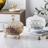 European Crystal Glass Candy Cup Creative Living Room Lead-free Candy Cans 2