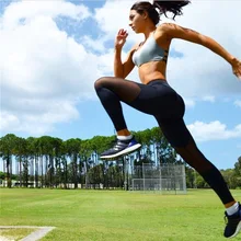 Женские леггинсы для бега для похудения спортивные штаны пуш-ап сексуальные утягивающие Брюки Одежда для фитнеса беговые колготки спортивная одежда