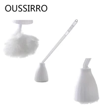 Многофункциональная хлопковая щетка для туалета щетка для чистки креативный мягкий материал не царапается глазурованная туалетная щетка для здоровья может сливать воду