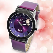 NEW Watches Relogios Femininos Brand Wristwatch Clock Quartz PU Band Women Casual Design Watch Luminous Hot Fashion
