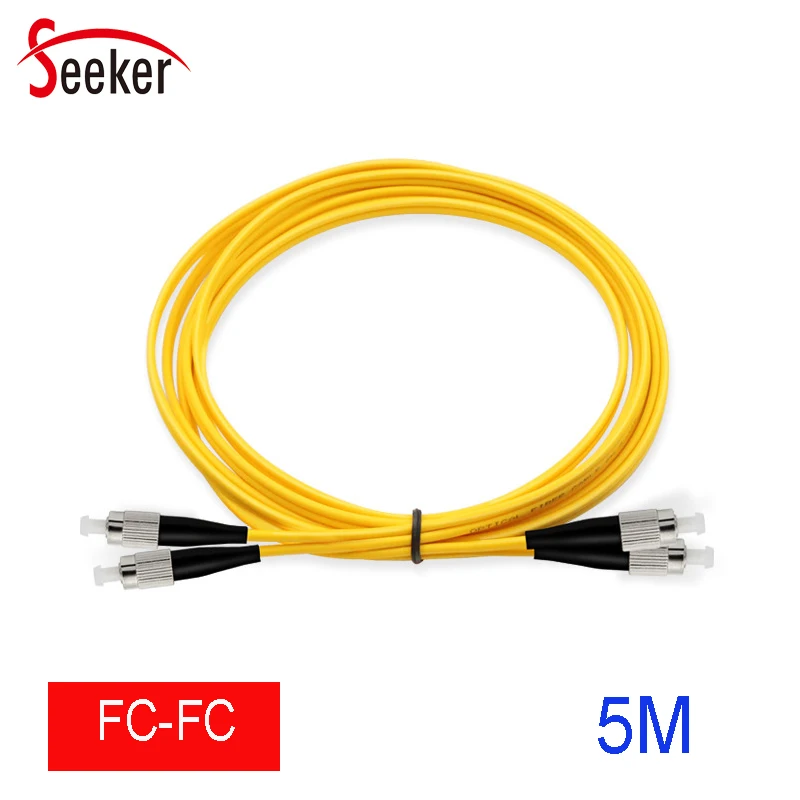 5M FC FC 3.0MM SM Simplex Mode Fiber Patch Cord 3 Meters Optic Fiber Cable UPC Fiber Cord FTTH