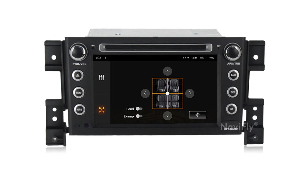 Cheap Android 9.1 HD screen 32G ROM 2din Car multimedia gps player for SUZUKI GRAND VITARA 2007-2013 car radio bt DVR view camera 19