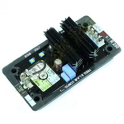 Automatic Voltage Regulator AVR Controls Module Card R250 For Leroy Somer XWJ