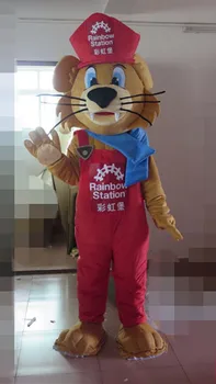 

NEW Factory Direct starnge red hat little tiger Fancy Dress Mascot Costume Adult Character Cosplay Costume