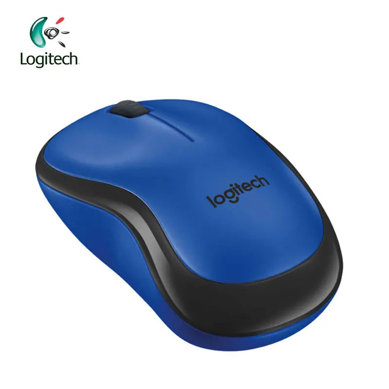 Logitech M220 Беспроводной игровой Мышь с Батарея Оптический Эргономичный PC Мышь для Mac OS/окна Поддержка офисные Тесты+ бесплатный подарок