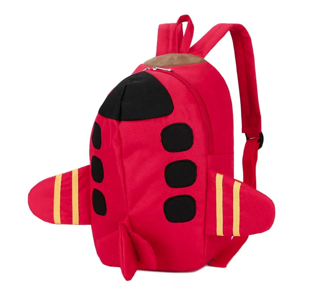 

2019 Baby Boys Girls Kids Backpack Plane Pattern Animal Backpack Toddler School Bag for Children mochilas dropship