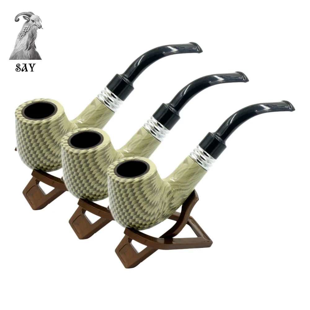 SY 1 Pcs Dual Purpose Portable Plastic Smoking Pipe Tobacco Pipe Filter Detachable Cigarette