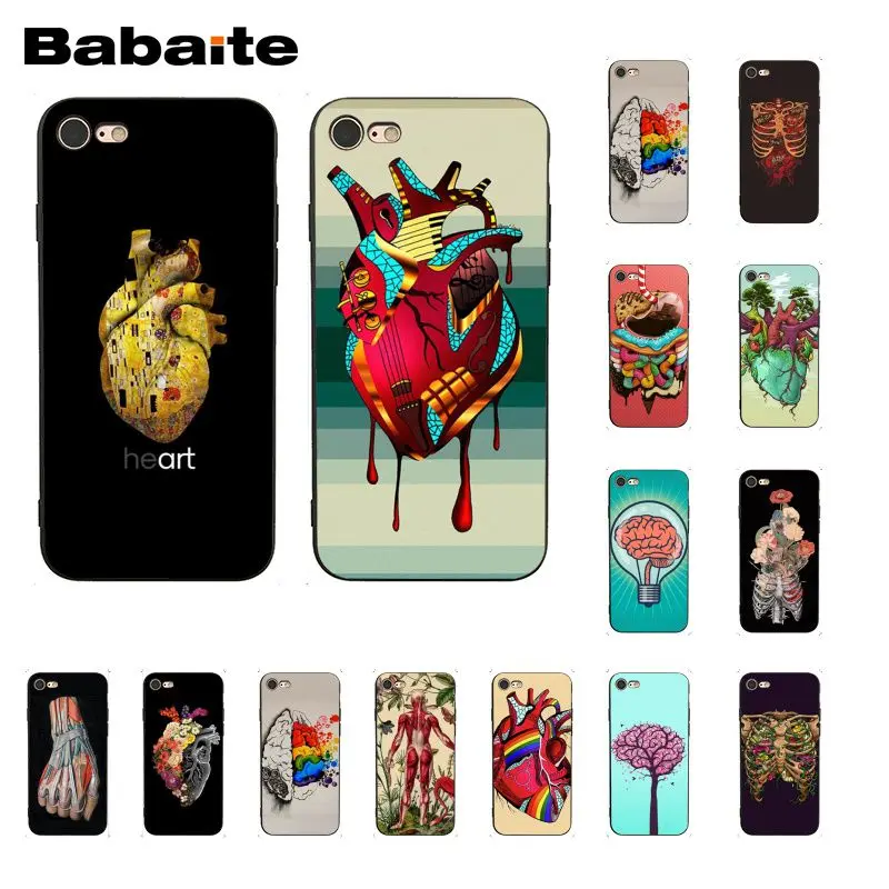 

Babaite Medical Human Organs Brain Meridian Kidney Art PhoneCase for iphone 11 Pro 11Pro Max 5 5Sx 6 7 7plus 8 8Plus X XS MAX XR
