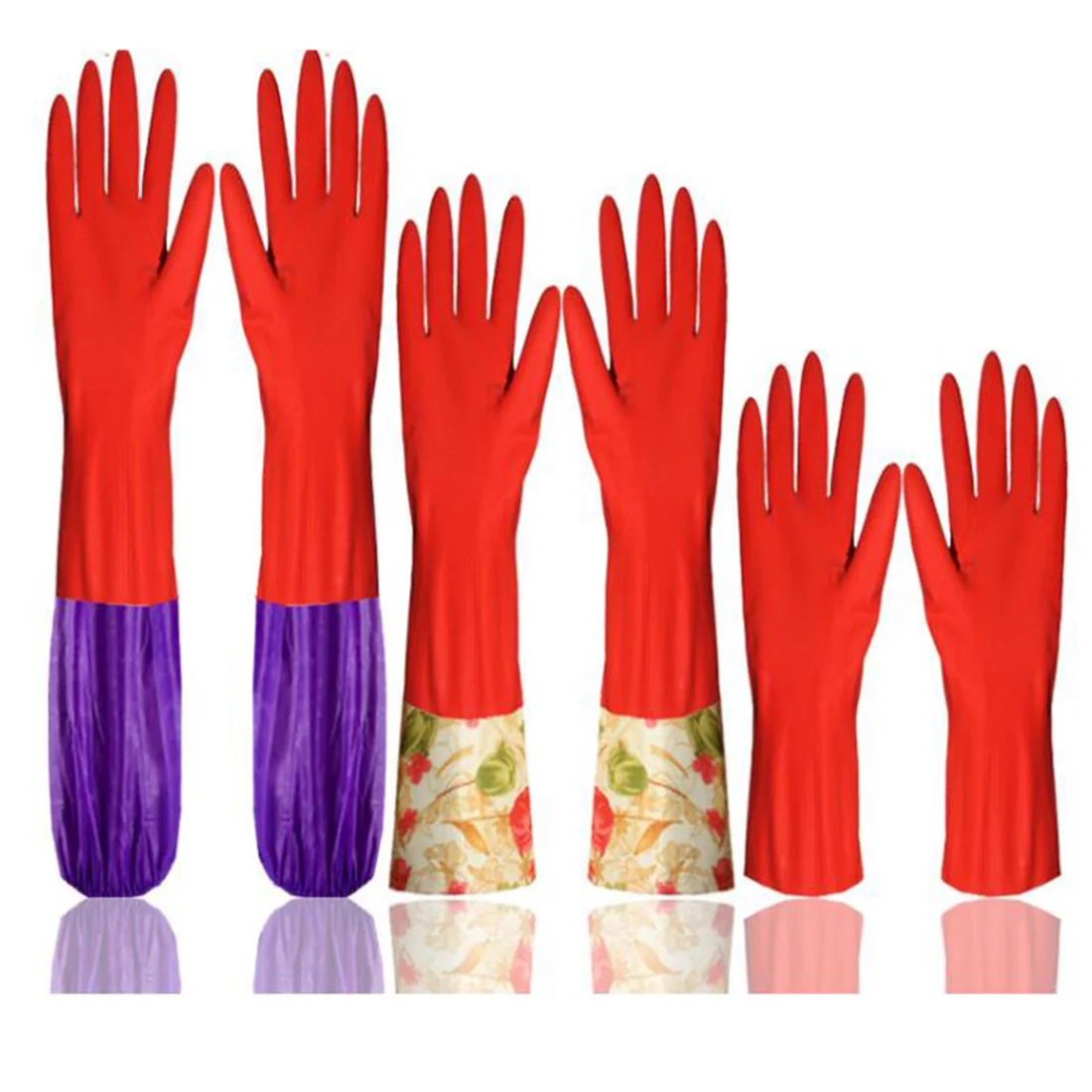 High sale Durable Waterproof font b Household b font font b Glove b font Warm Dishwashing