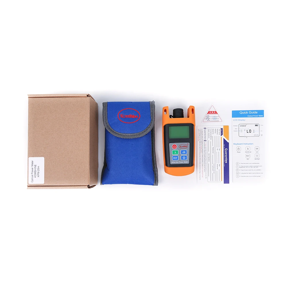 50~+26 dBm Fiber Optical Cable Tester Mini Fiber Optic Power Meter OPM KPM-25M 50~+26 dBm Fiber Optical Cable Tester Mini Fiber Optic Power Meter OPM KPM-25M