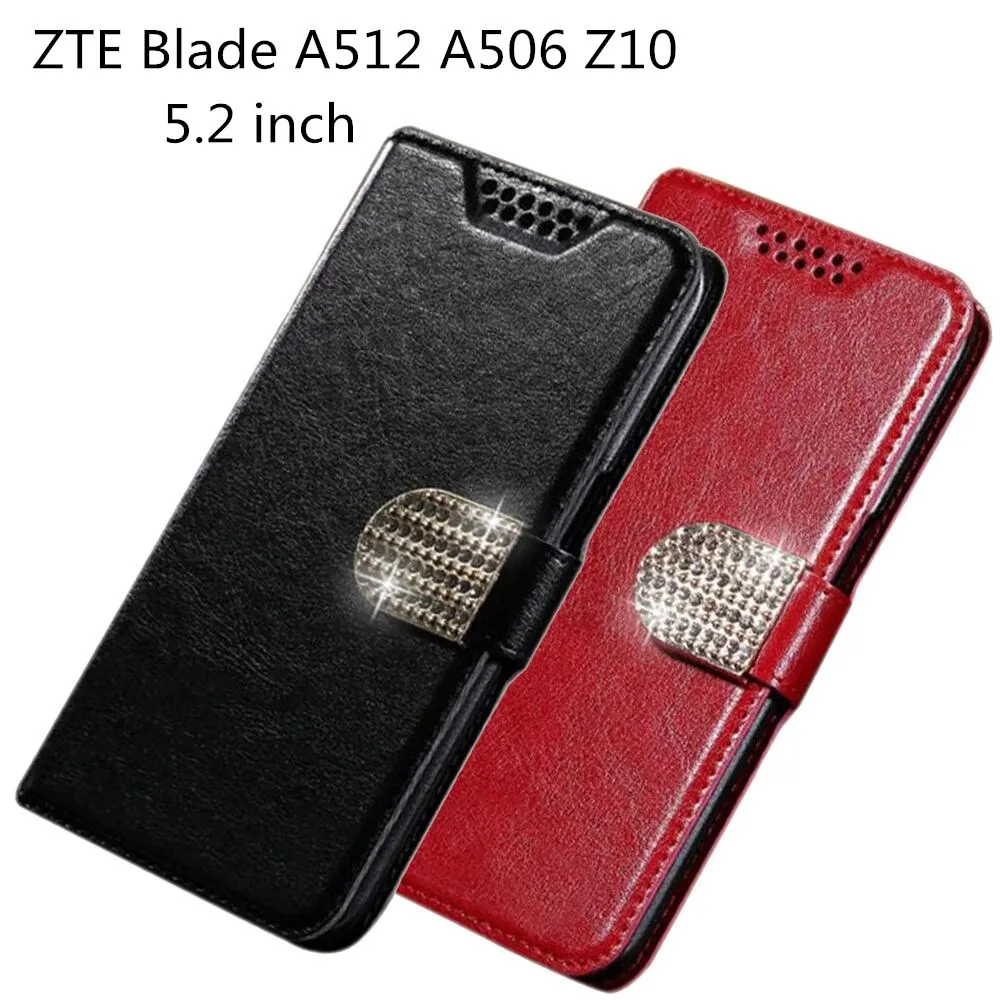 

For ZTE Z10 Phone Protective Case ZTE Blade A512 Z10 Cover Wallet style Pu Leather ZTE Z 10 5.2"Protective Cases