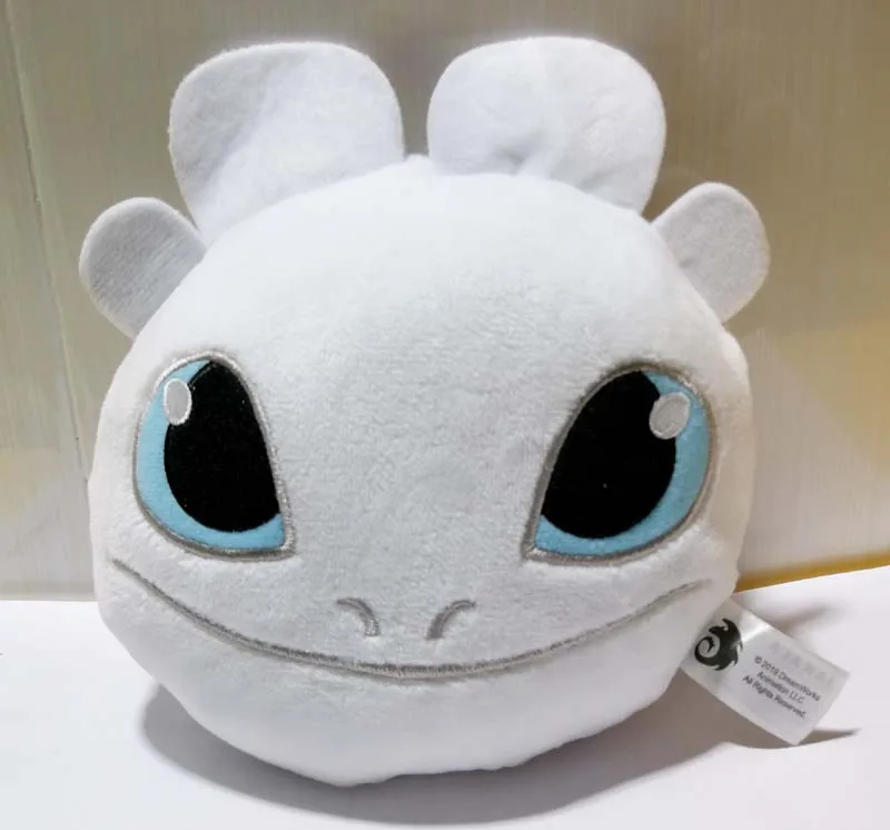 

How To Train Your Dragon Movie 3 Plush Toy White Dragon Stuffed Doll
